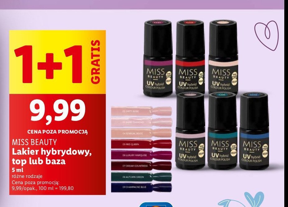 Baza Miss beauty promocja w Lidl