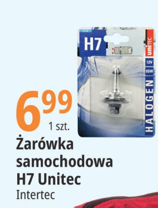 Żarówka halogenowa h7 Unitec promocja