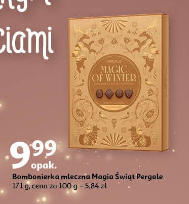 Bombonierka magic of winter Pergale promocja