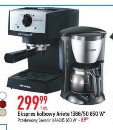 Ekspres przelewowy ka 4805 Severin promocja