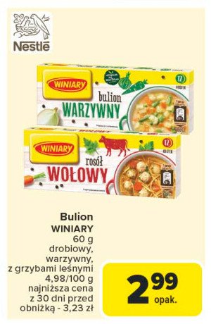 Bulion warzywny Winiary promocja