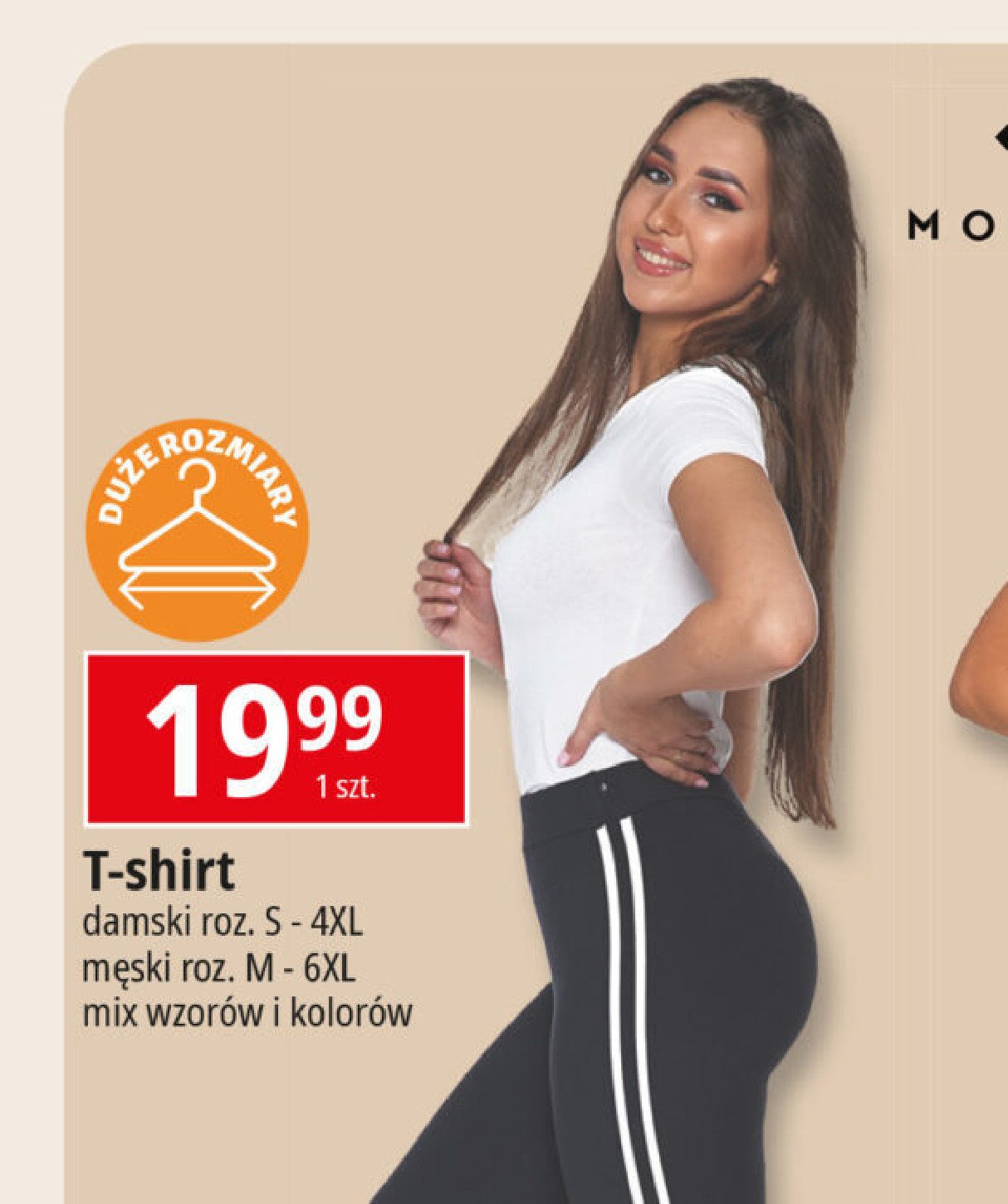 T-shirt damski s-4xl Moraj promocja