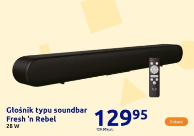 Głośnik typu soundbar 28 W Fresh 'n Rebel promocja w Action