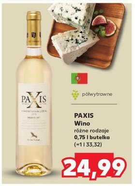 Wino PAXIS LISBOA promocja