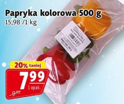 Papryka Papryka kolorowa 500 g promocja w Prim Market