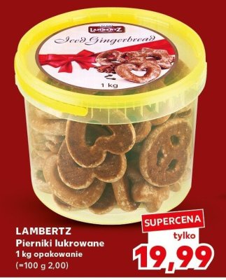 Pierniki lukrowane 1 kg promocja w Kaufland