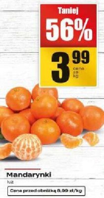Mandarynki promocja w Supeco