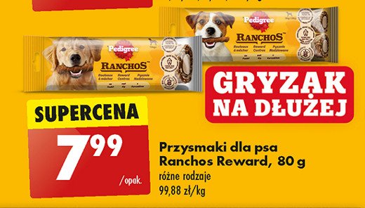 Gryzak dla psa Pedigree ranchos promocja