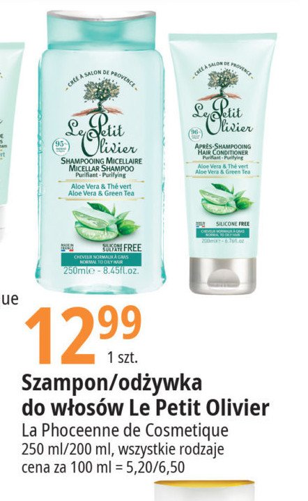 Od偶ywka aloes Le petit olivier promocja