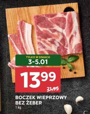 Boczek promocja w Stokrotka