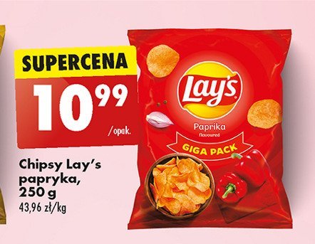 Chipsy papryka Lay's Frito lay lay's promocja