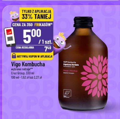 Herbata Kombucha  promocja w POLOmarket