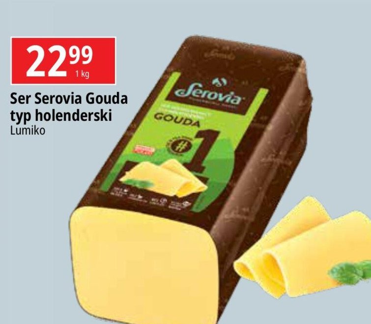 Ser gouda holenderska Serovia promocja