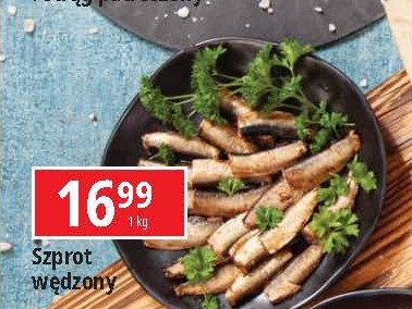 Szprot wędzony promocja