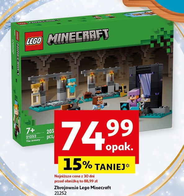 Klocki 21252 Lego minecraft promocja w Auchan