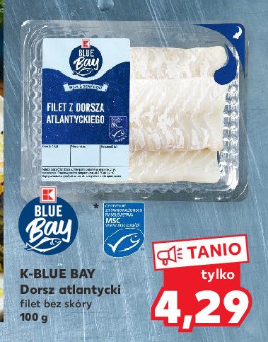 Filet z dorsza atlantyckiego K-classic blue bay promocja