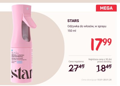 Odżywka do włosów, w sprayu promocja w Rossmann