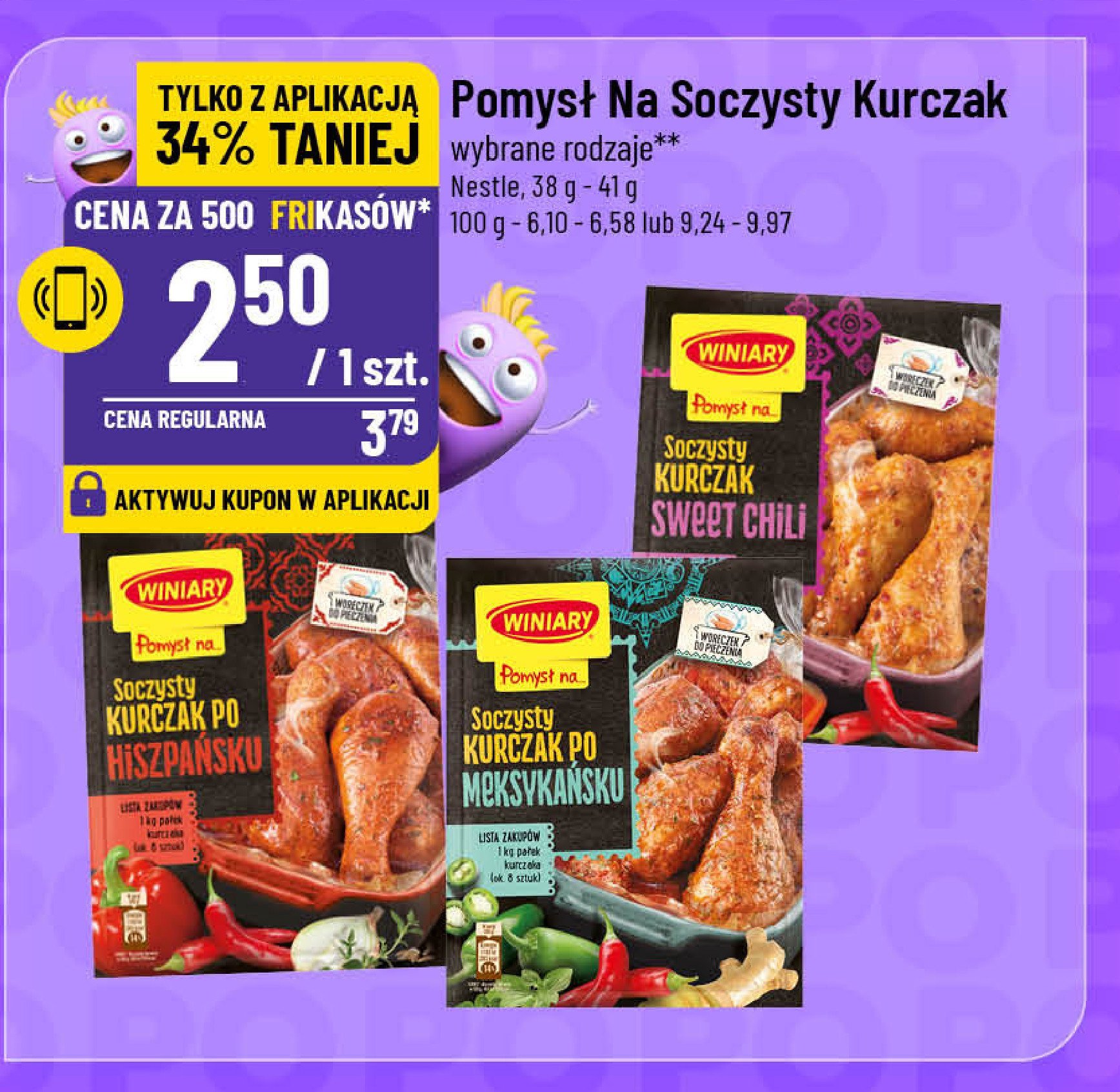 Kurczak po meksykańsku Winiary pomysł na ... promocja w POLOmarket