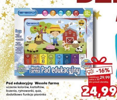 Pad edukacyjny Wesoła farma promocja w Kaufland