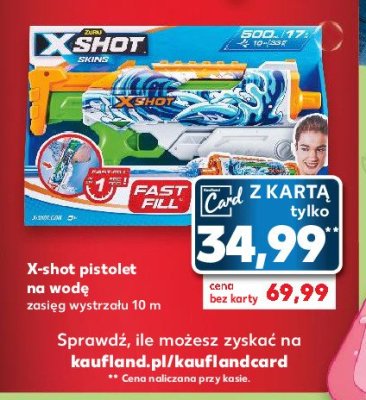 Pistolet na wodę x-shot Zuru promocja