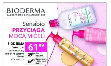 Olejek micelarny Bioderma sensibio promocja