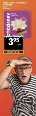 Wafle tortowe kwadratowe Codzienny promocja w Delikatesy Centrum