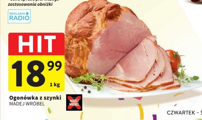 Ogonówka z szynki Madej & wróbel promocja
