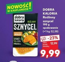 Sznycel roślinny Dobra kaloria promocja