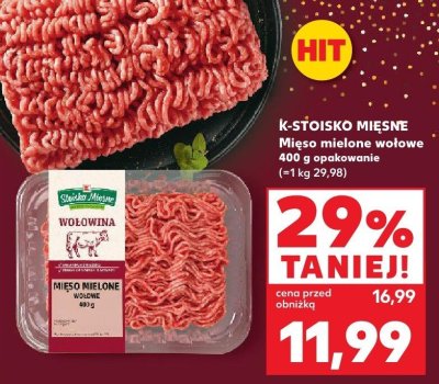 Mięso mielone promocja w Kaufland