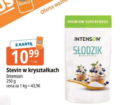 Stevin w kryształkach Intenson promocja w Leclerc