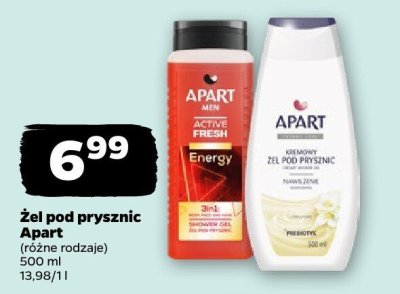 Żel pod prysznic, różne rodzaje promocja w Netto