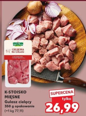 Gulasz cielęcy promocja w Kaufland