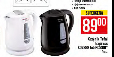 Czajnik express k02991 Tefal promocja