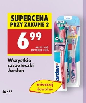 Szczoteczka do zębów 3-5 lata Jordan step by step promocja