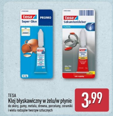 Klej błyskawiczny w żelu/w płynie  promocja w Aldi