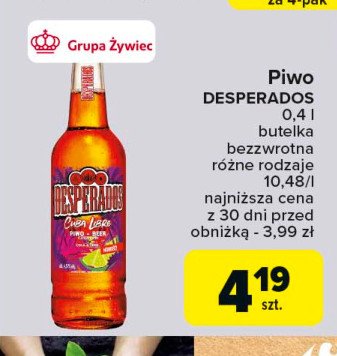 Piwo Desperados cuba libre promocja