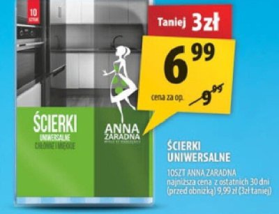 Ścierki uniwersalne Anna Zaradna promocja w Arhelan