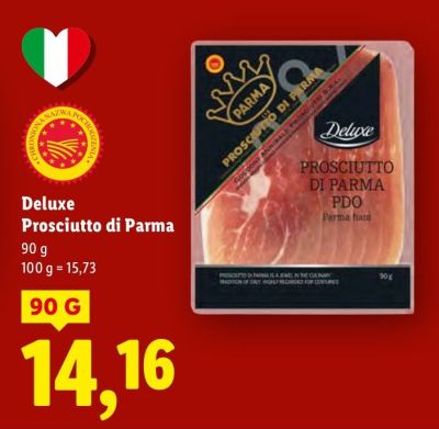 Prosciutto di Parma Deluxe promocja w Lidl