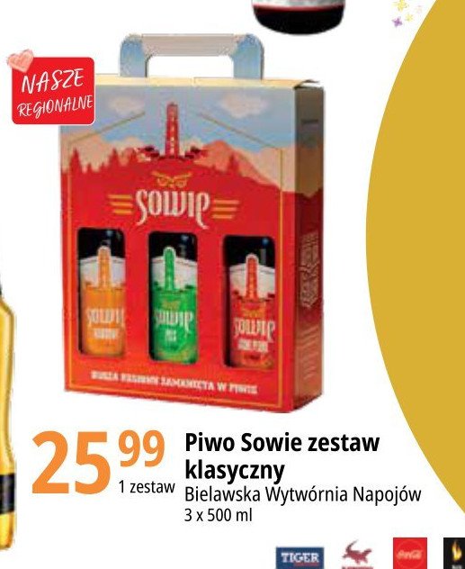 Zestaw piw Sowie promocja