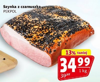 Szynka z czarnuszką Pekpol promocja w Prim Market