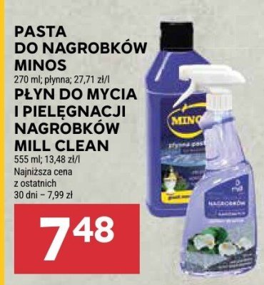 Płyn do mycia i pielęgnacji nagrobków  promocja w Stokrotka