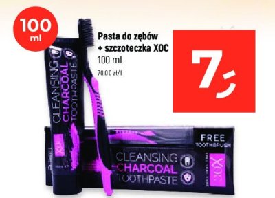 Pasta do z臋b贸w charcoal + szczoteczka promocja