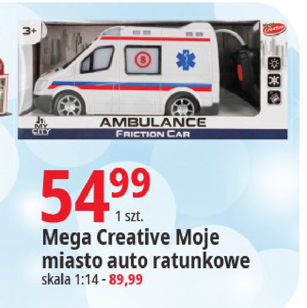 Auto ratunkowe MEGA CREATIVE promocja