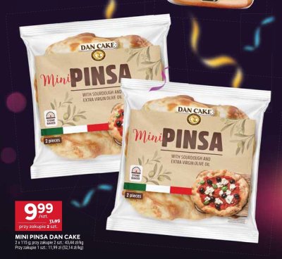 Mini Pinsa Dan Cake promocja w Stokrotka