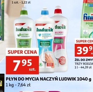 Balsam do mycia naczyń aloesowy Ludwik promocja