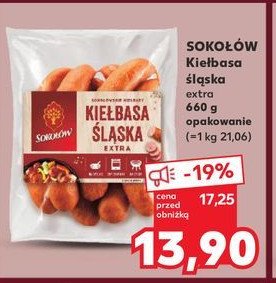 Kiełbasa śląska extra Sokołów promocja