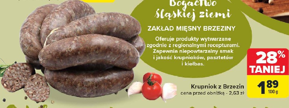 Krupniok z brzezin promocja