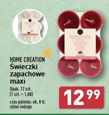 Świeczki zapachowe maxi Home creation promocja