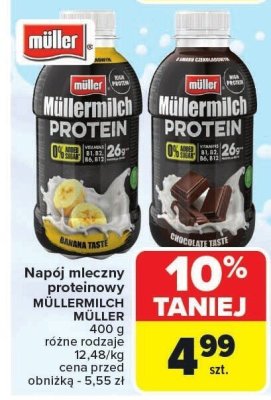 Nap贸j mleczny promocja w Carrefour