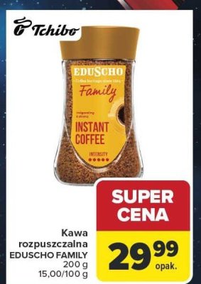 Kawa rozpuszczalna EDUSCHO FAMILY 200 g promocja w Carrefour